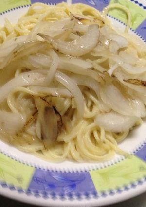 新玉ねぎの塩バターパスタ-レシピのメイン写真