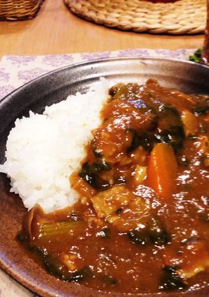 小松菜カレー(๑′ᴗ‵๑)-レシピのメイン写真