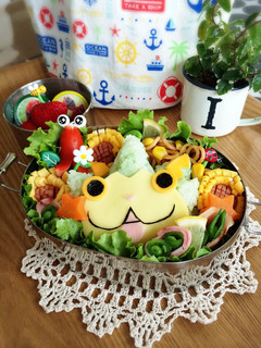 妖怪ウォッチ❁〜トゲニャン編〜❁キャラ弁-レシピのメイン写真