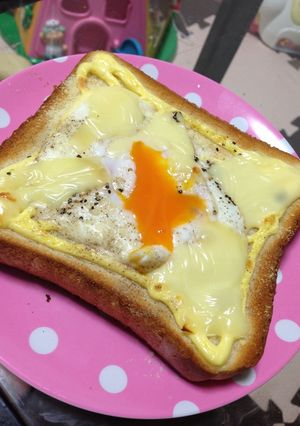 朝食にも!!!カルボトースト☆-レシピのメイン写真