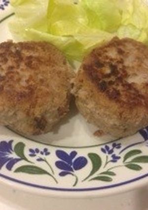 簡単たけのこ料理＊たけのこハンバーグ-レシピのメイン写真