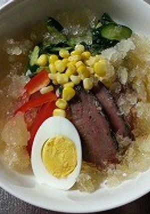徳山×北海道コラボ冷麺-レシピのメイン写真
