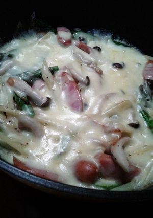 アスパラ＊新じゃがのチーズ焼き♪-レシピのメイン写真