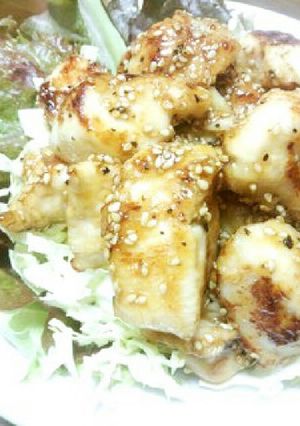 やわらか鶏胸肉の甘辛こしょう焼き-レシピのメイン写真