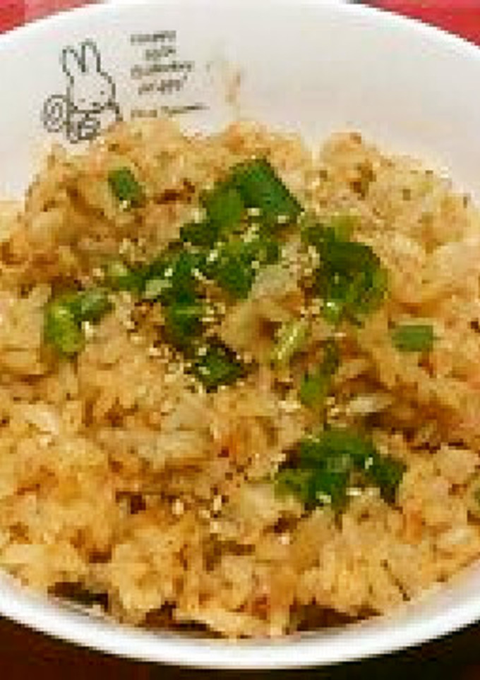 炊飯器で簡単★豚キムチ炊き込みご飯-レシピのメイン写真
