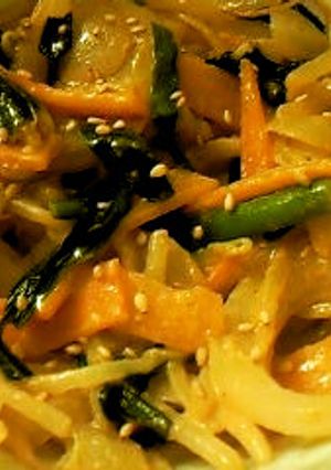 マヨソースのビンビン野菜炒め-レシピのメイン写真