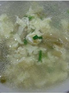 簡単!ザーサイと卵の中華スープ-レシピのメイン写真