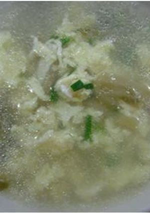 簡単！ザーサイと卵の中華スープ-レシピのメイン写真