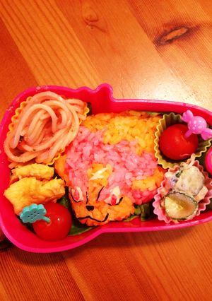 妖怪ウォッチ メラメライオン キャラ弁-レシピのメイン写真