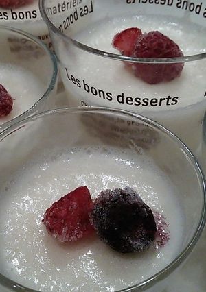 ホワイトチョコムース-レシピのメイン写真