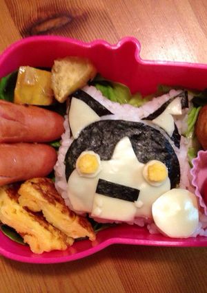 妖怪ウォッチ ロボニャン キャラ弁-レシピのメイン写真