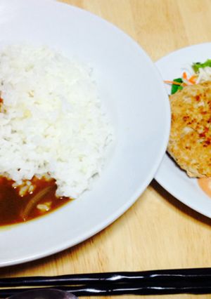 簡単ヘルシーハンバーグ-レシピのメイン写真