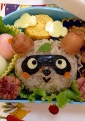 たぬきのお月見弁当…♩-レシピのメイン写真