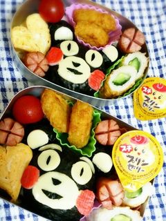 キャラ弁☆くまもん-レシピのメイン写真
