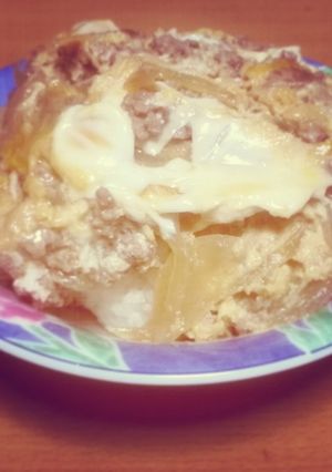 豚ひき肉卵丼-レシピのメイン写真