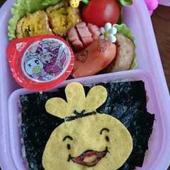 รูปของ キャラ弁薄焼きたまごおでんくん