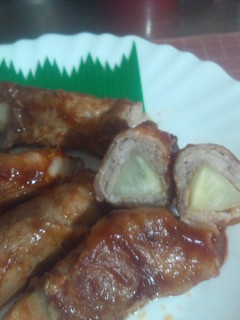 お弁当に豚肉のポテト巻き-レシピのメイン写真