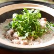 豚肉とクレソンの炊きこみごはん