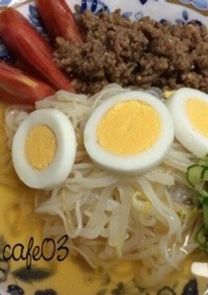 大阪鶴橋徳山冷麺でヘルシーに！-レシピのメイン写真