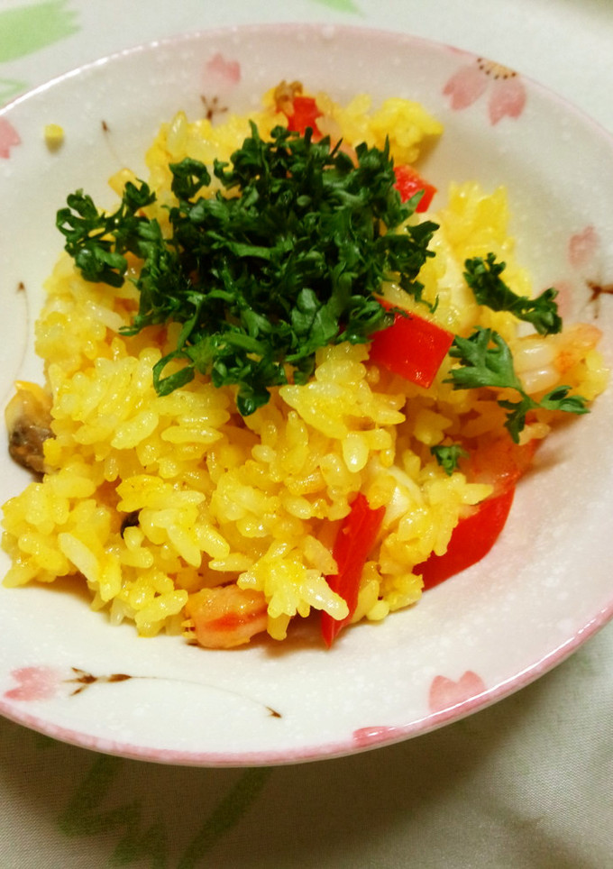 炊飯器で簡単！お手軽パエリア☆-レシピのメイン写真