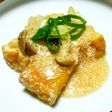 厚揚げとシメジのとろ~り明太子煮♪