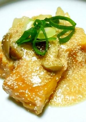 厚揚げとシメジのとろ～り明太子煮♪-レシピのメイン写真