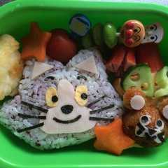 รูปของ キャラ弁★トムとジェリー