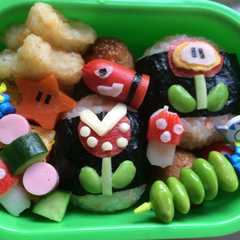 รูปของ キャラ弁★スーパーマリオ