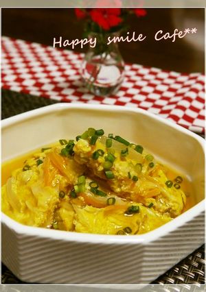 新玉ねぎde卵とじ～甘酢あんかけ～-レシピのメイン写真