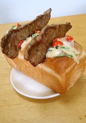 給料日後のピザトースト-レシピのメイン写真
