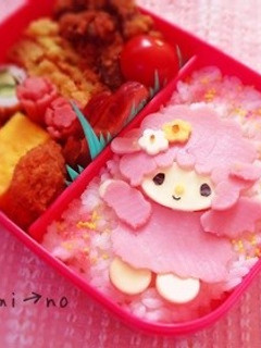 キャラ弁☆ピアノちゃんのお弁当-レシピのメイン写真