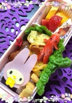 マイメロとソーセー人（笑）-レシピのメイン写真