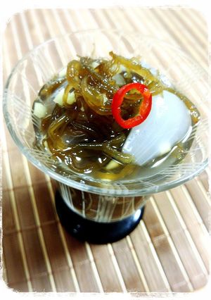 らっきょう入りもずく酢-レシピのメイン写真