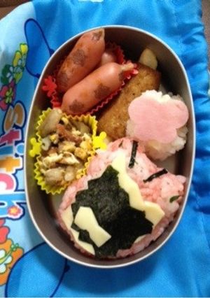 キョウリュウジャーのキャラ弁!簡単-レシピのメイン写真