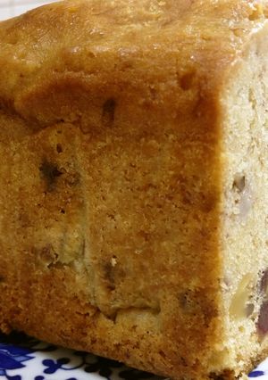 洋酒香る♪バナナとくるみのケーキ-レシピのメイン写真
