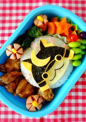 キャラ弁☆妖怪ウォッチ ブシニャン弁当♪-レシピのメイン写真