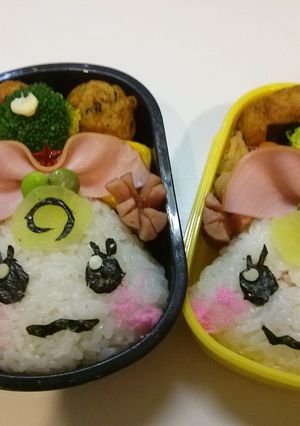 キャラ弁　プリキュア　りぼんちゃん-レシピのメイン写真