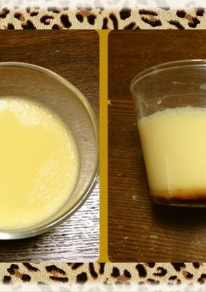 柔らかプリン-レシピのメイン写真