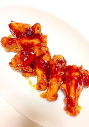 絶品のタレ♡鶏手羽元のバーベキュー味★-レシピのメイン写真
