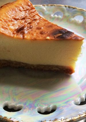 ボリュームたっぷり濃厚チーズケーキ-レシピのメイン写真