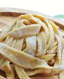 HBで★手打ち生パスタ（フィットチーネ）