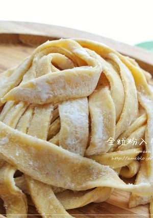 HBで★手打ち生パスタ（フィットチーネ）-レシピのメイン写真