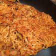 のびたカップ焼きそばで絶品カタ焼きそば