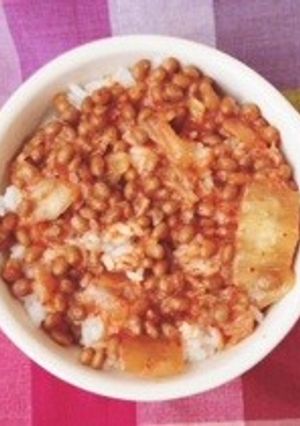 キムチ納豆ドリア♡-レシピのメイン写真