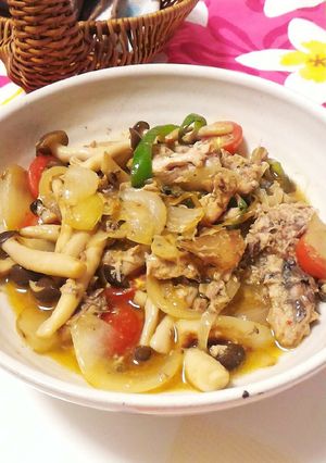 【簡単】鯖水煮缶でイタリアン風-レシピのメイン写真