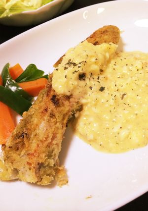 パスタソースで☆鮭バジル焼き-レシピのメイン写真