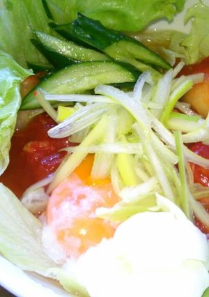ピリ辛トマト冷麺☆☆☆-レシピのメイン写真
