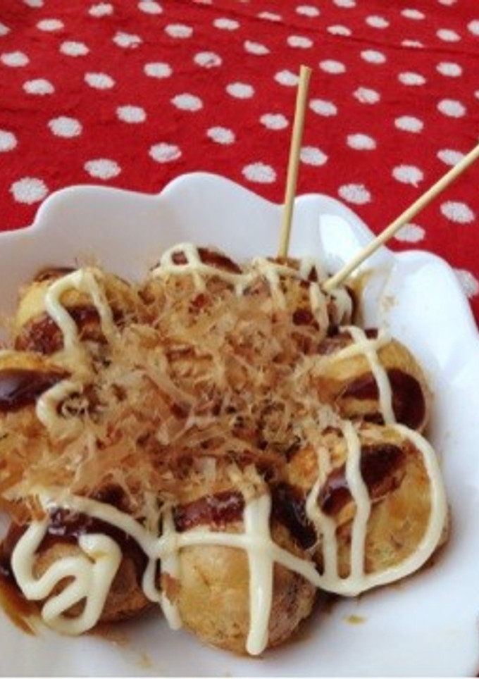 簡単！銀だこ風★たこ焼きパーティー♡-レシピのメイン写真