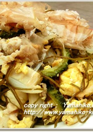 きざみ昆布入りゴーヤチャンプルー-レシピのメイン写真