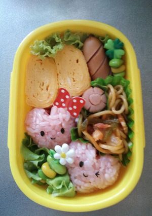 ハートのお弁当-レシピのメイン写真